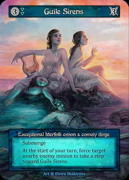 Guile Sirens Card Front