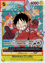 Monkey.D.Luffy · Misprint | Print Error OP07-109