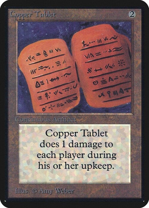 Copper Tablet Frente