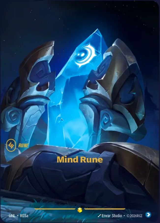 Mind Rune Unleashed | Riftbound | CardTrader