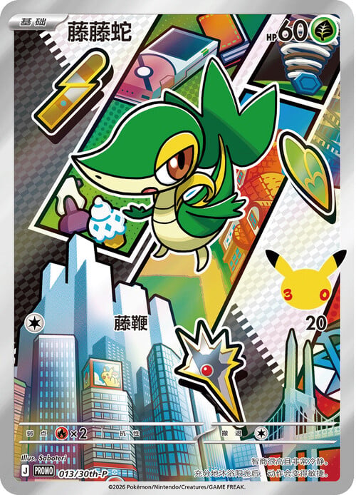 Snivy Card Front