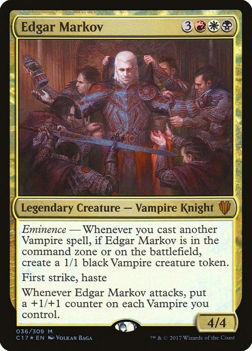 Edgar Markov Card Front