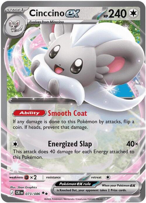 Cinccino ex Card Front