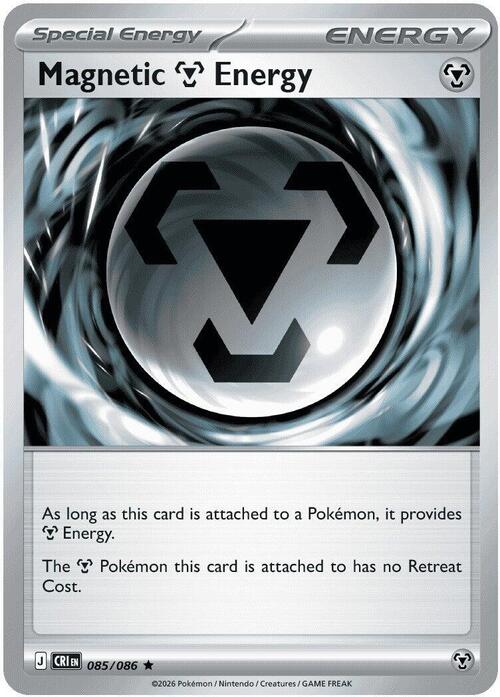 Magnetic [M] Energy Card Front