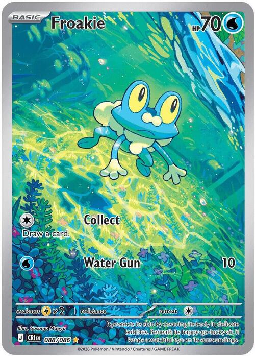 Froakie [Bubble] Frente