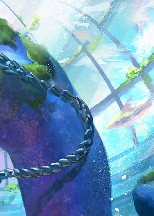 "Eye of Ophidia" Macro Puzzle Card Card Front