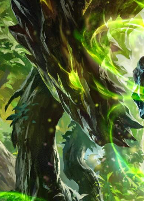 "Heart of Fyendal" Macro Puzzle Card Frente