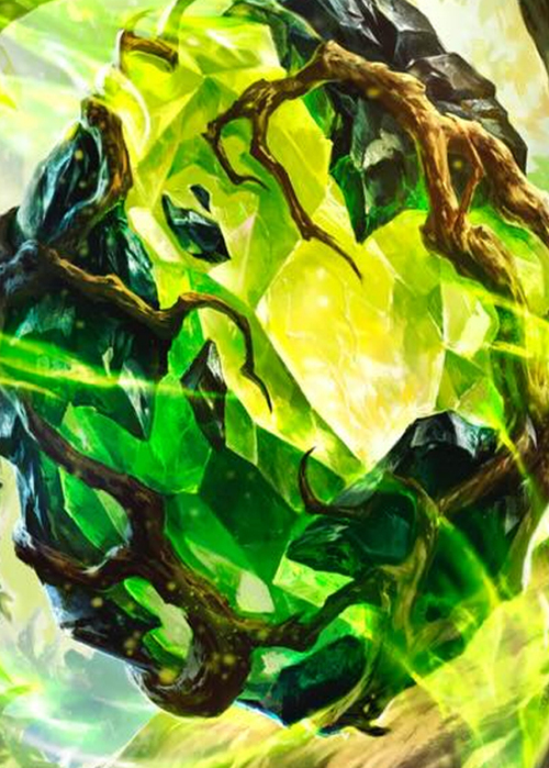 "Heart of Fyendal" Macro Puzzle Card Card Front