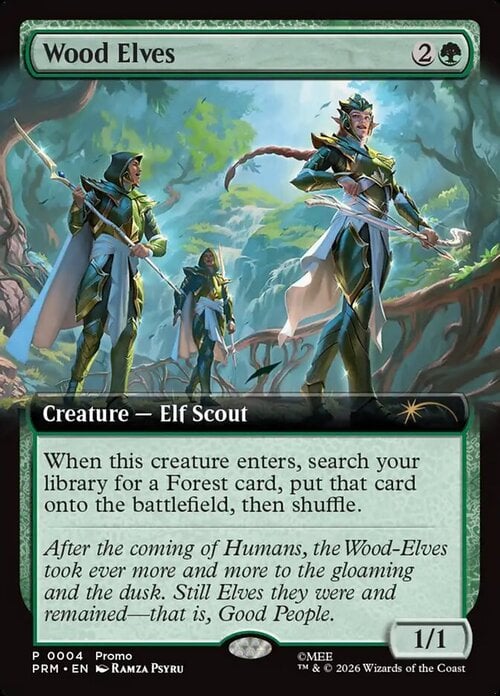 Elfi dei Boschi Card Front