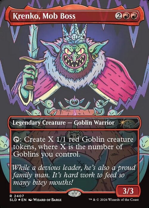 Krenko, Mob Boss Card Front