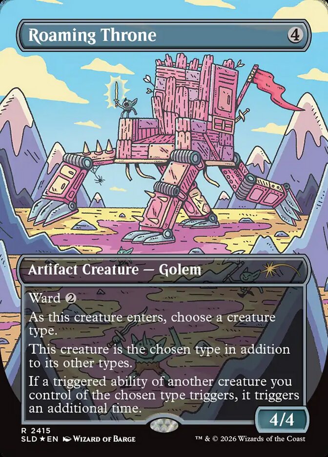 Roaming Throne Secret Lair Commander Deck: Goblin Storm | Magic