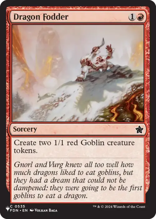 Dragon Fodder Card Front