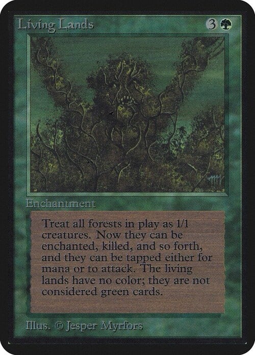 Living Lands Card Front