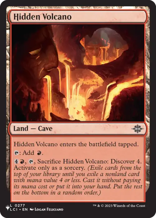 Vulcano Celato Card Front