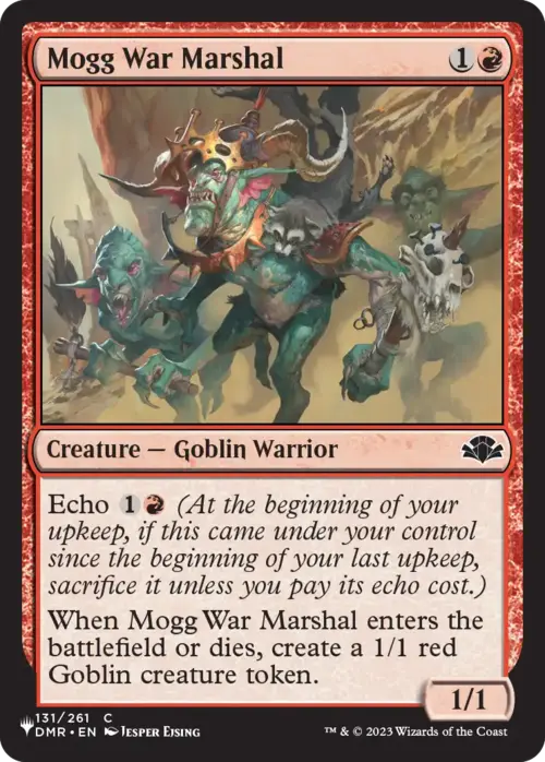 Mogg Maresciallo di Guerra Card Front
