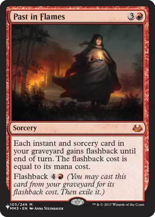 Passato in Fiamme Card Front