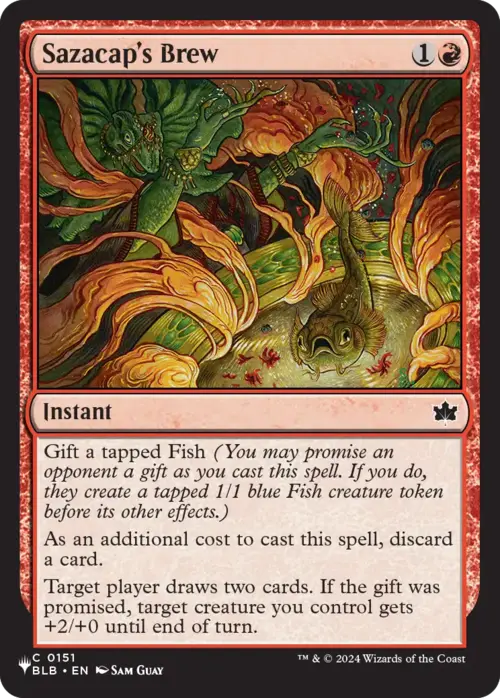 Infuso di Sazacap Card Front