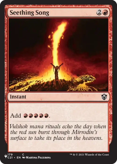 Canzone Ribollente Card Front