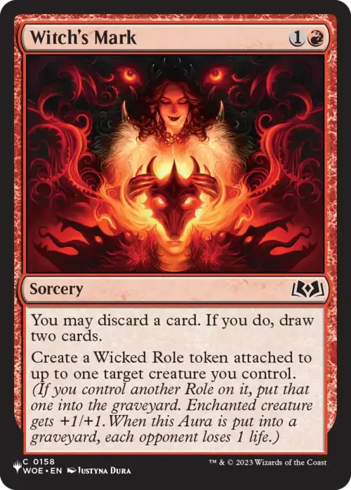 Marchio della Strega Card Front