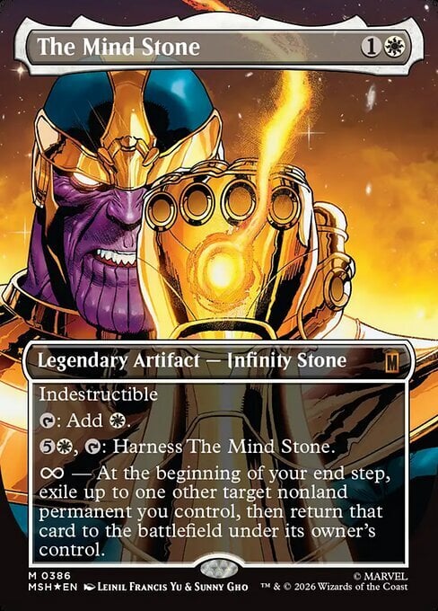 The Mind Stone Card Front