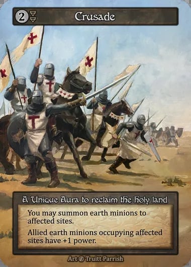 Crusade Card Front