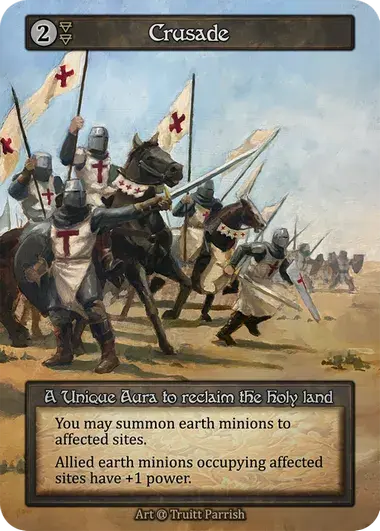 Crusade Card Front