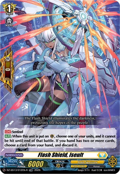 Flash Shield, Iseult Card Front