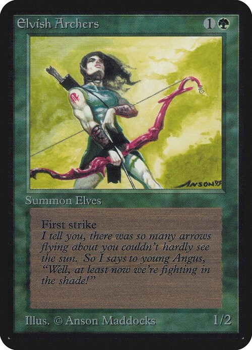 Elvish Archers Card Front