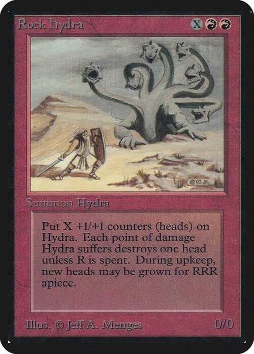 Rock Hydra Card Front