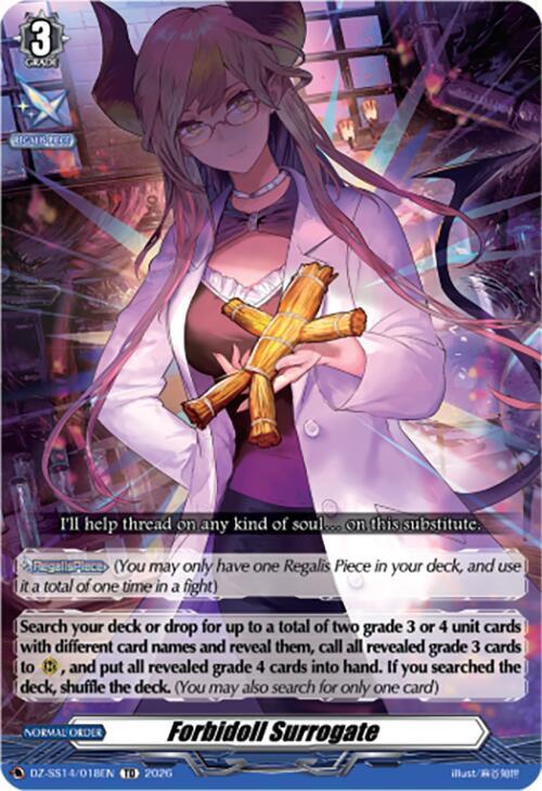 Forbidoll Surrogate Card Front