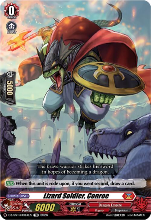 Lizard Soldier, Conroe [G Format] Card Front