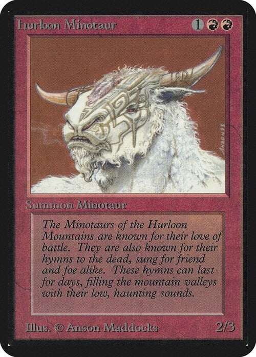Hurloon Minotaur Card Front