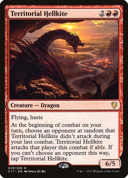 Nibbio Infernale Territoriale Card Front