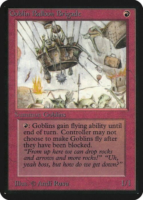 Goblin Balloon Brigade Card Front