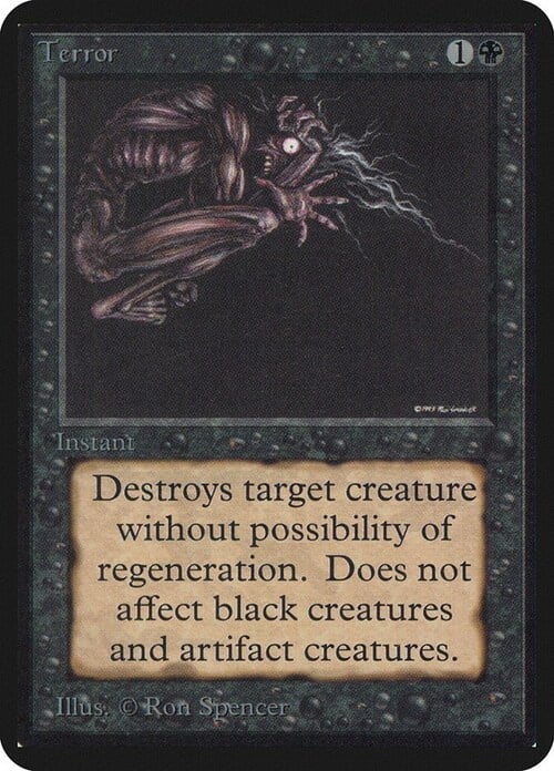 Terror Card Front