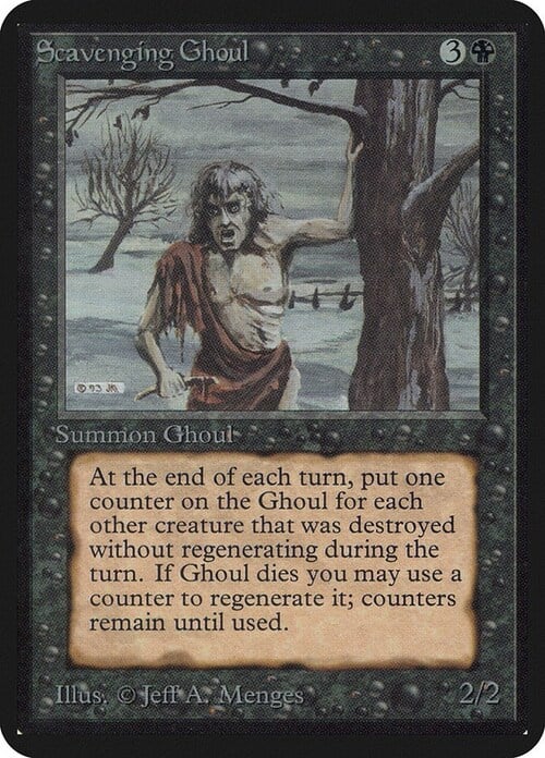 Scavenging Ghoul Card Front