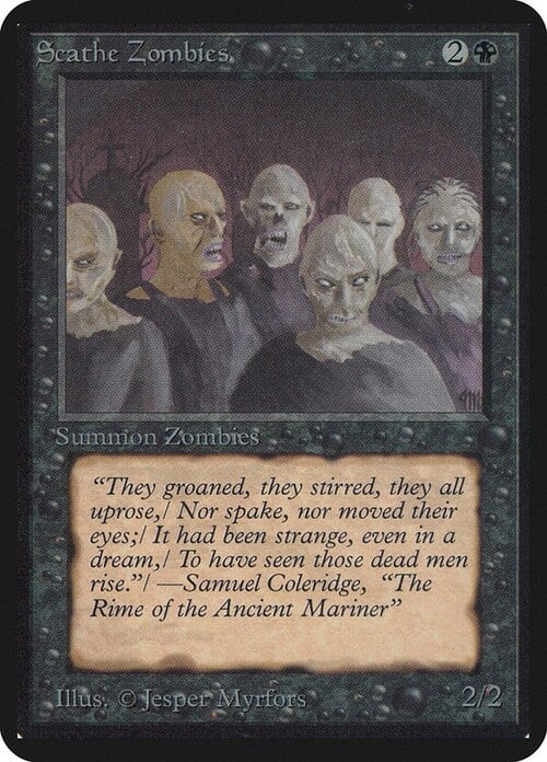 Zombie della Distruzione Card Front