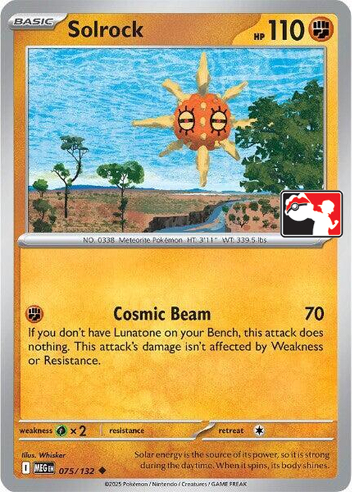 Solrock [Double Draw | Solar Heat] Card Front