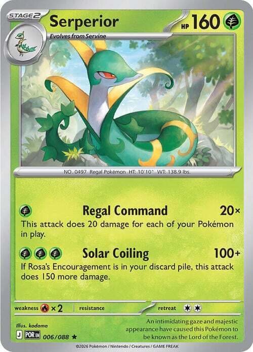 Serperior Frente