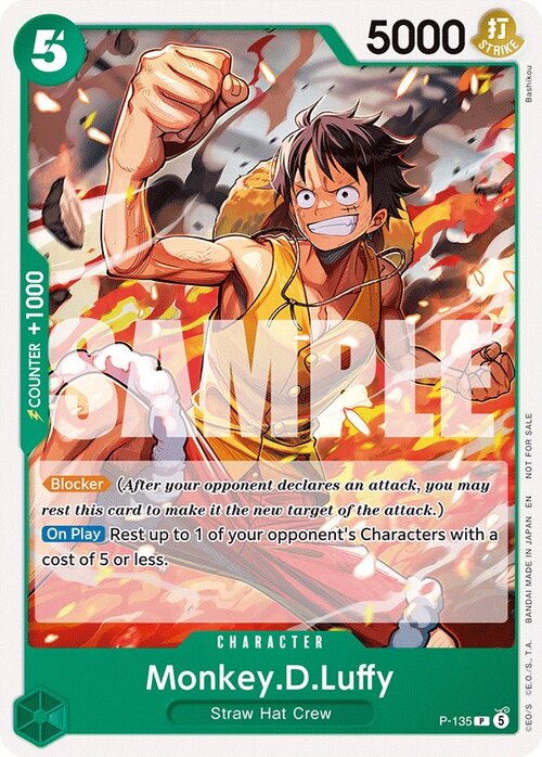 Monkey.D.Luffy Card Front