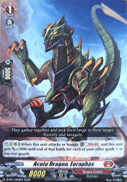 Acute Dragon, Eoraphas [D Format] Card Front