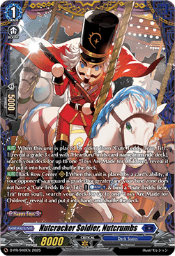 Nutcracker Soldier, Nutcrumbs Card Front