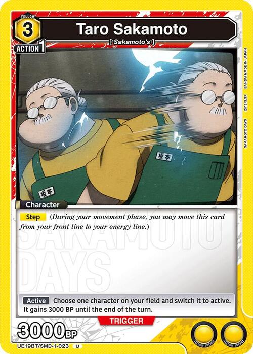 Taro Sakamoto Card Front