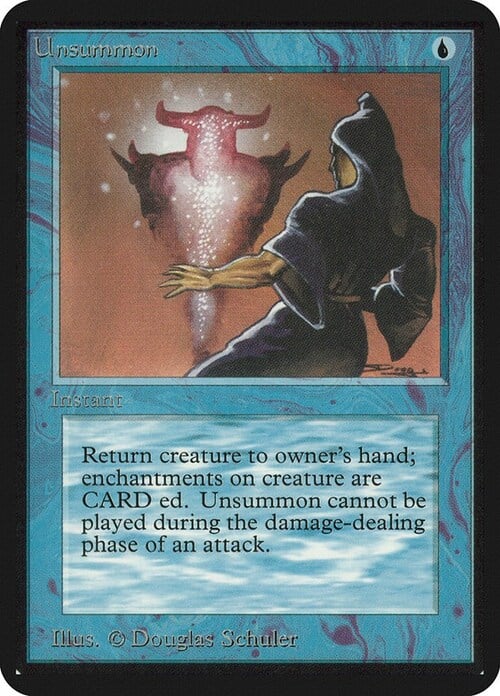 Unsummon Card Front