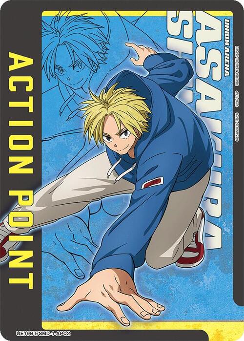 "Sakamoto Days" Action Point Card Front