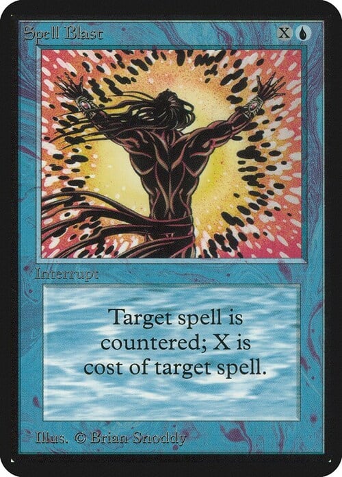 Spell Blast Card Front