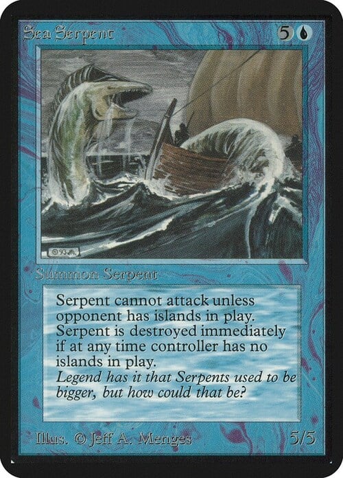 Serpente Marino Card Front