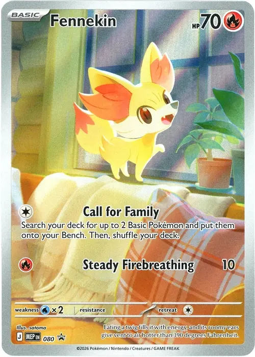 Fennekin Card Front