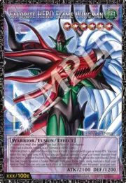 Favorite HERO Flame Wingman · Grand Master Rare | Serial Numbered 005
