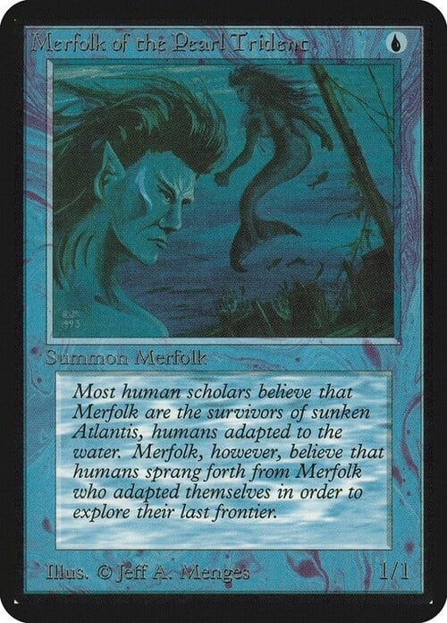 Merfolk of the Pearl Trident Card Front